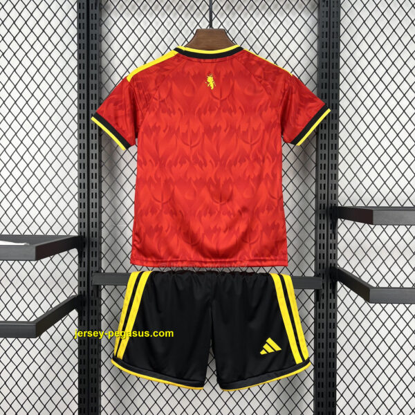 Kids Belgium 2026 World Cup Home Kit