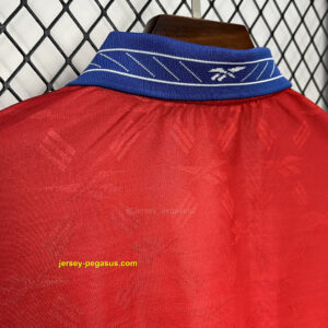 Chile 1998 Home Long Sleeve Retro Jersey