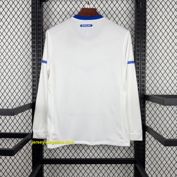 Retro France 2012 Away Long Sleeve Jersey