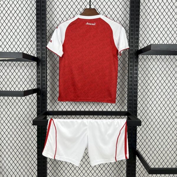 Arsenal 2025-26 Home Kids Kit