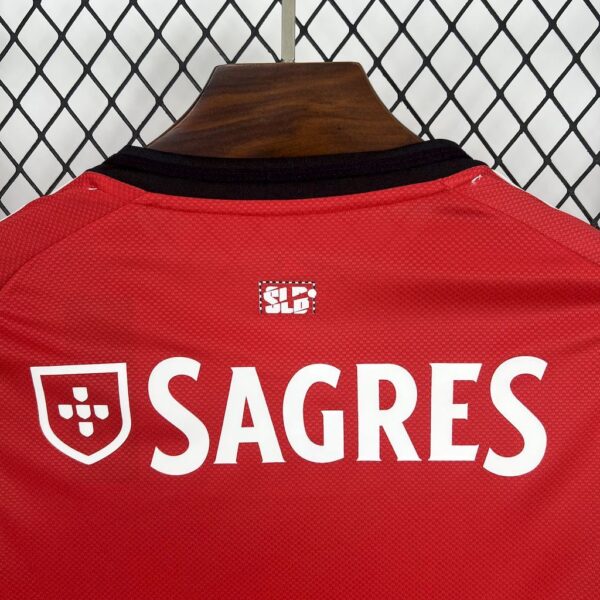 Benfica 2025-26 Home Long Sleeves Jersey