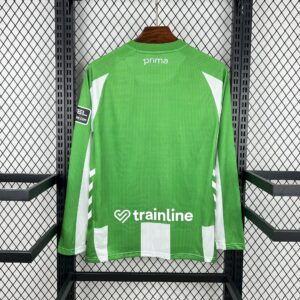 Real Betis 2025-26 Home Long Sleeve Jersey