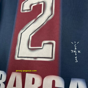 AA Barcelona 2000-01 Home Retro Skeleton Jersey