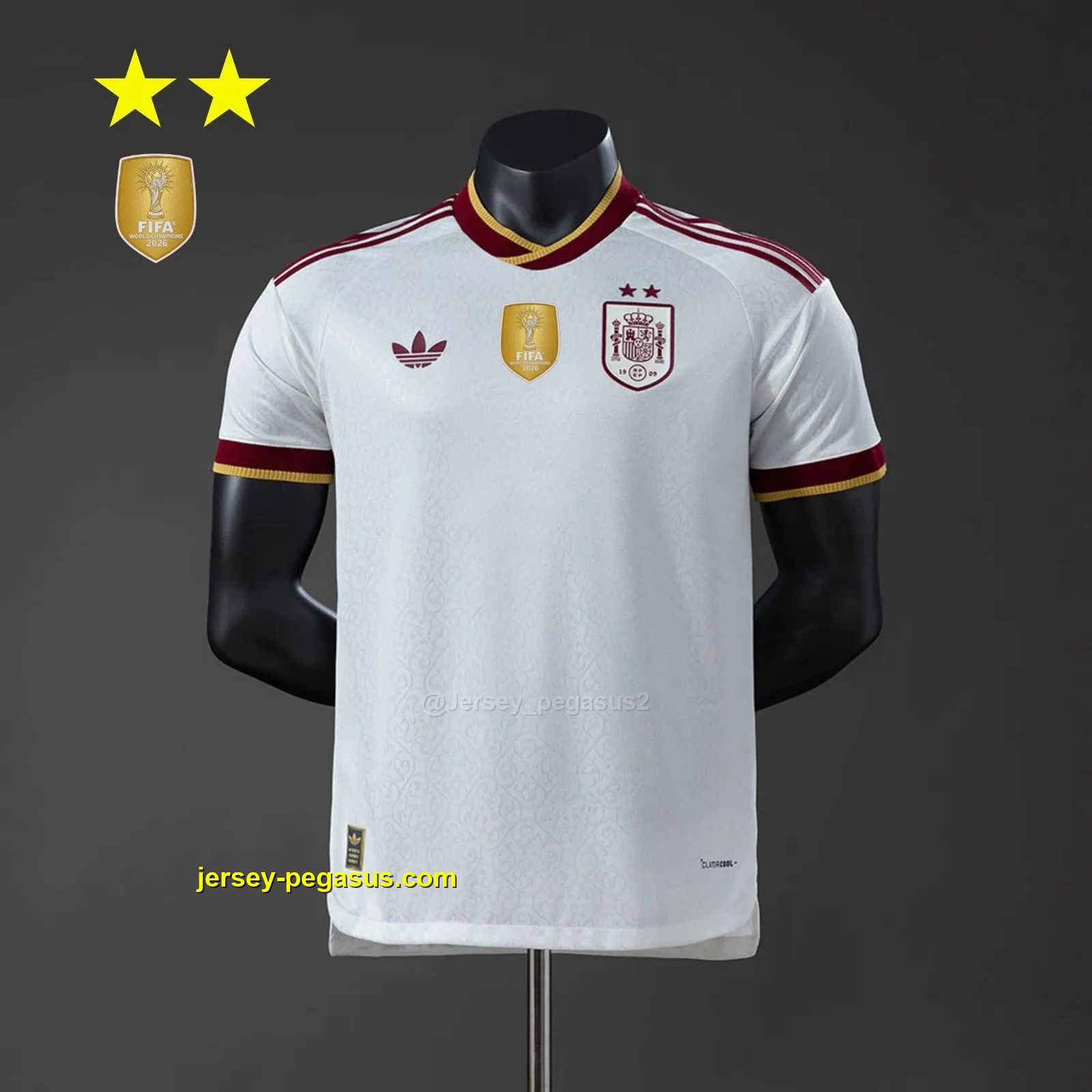 Spain 2026 Away 2-Star Champion Edition Player Version Jersey Spain 2026 Away 2-Star Champion Edition Player Version Jersey