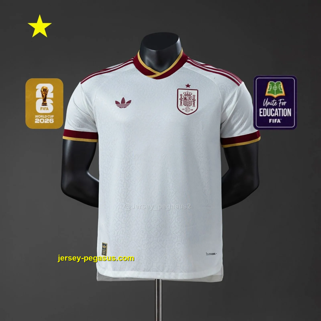 Spain 2026 Away Player Version Jersey
