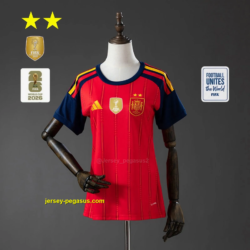 Spain 2026 Home 2-Star Champion Edition Jersey