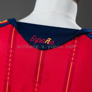 Spain 2026 Home 2-Star Champion Edition Crop Jersey