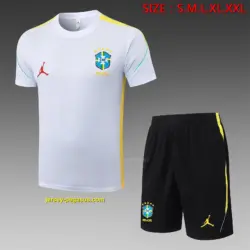 2627 short-sleeved Brazilian white-Brazil