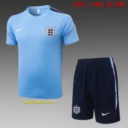 2627 short-sleeved England light blue-England