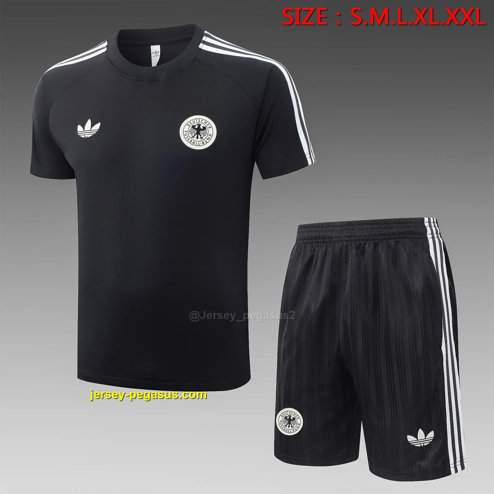 2627 short-sleeved German dark gray-Germany 2627 short-sleeved German dark gray-Germany