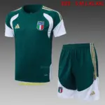 2627 short-sleeved Italian dark green--Italy