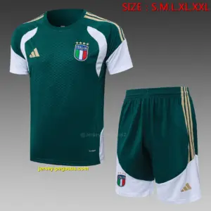 2627 short-sleeved Italian dark green--Italy