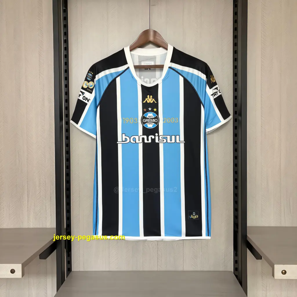 Retro 2003 Gremio 100th Anniversary Edition Jersey