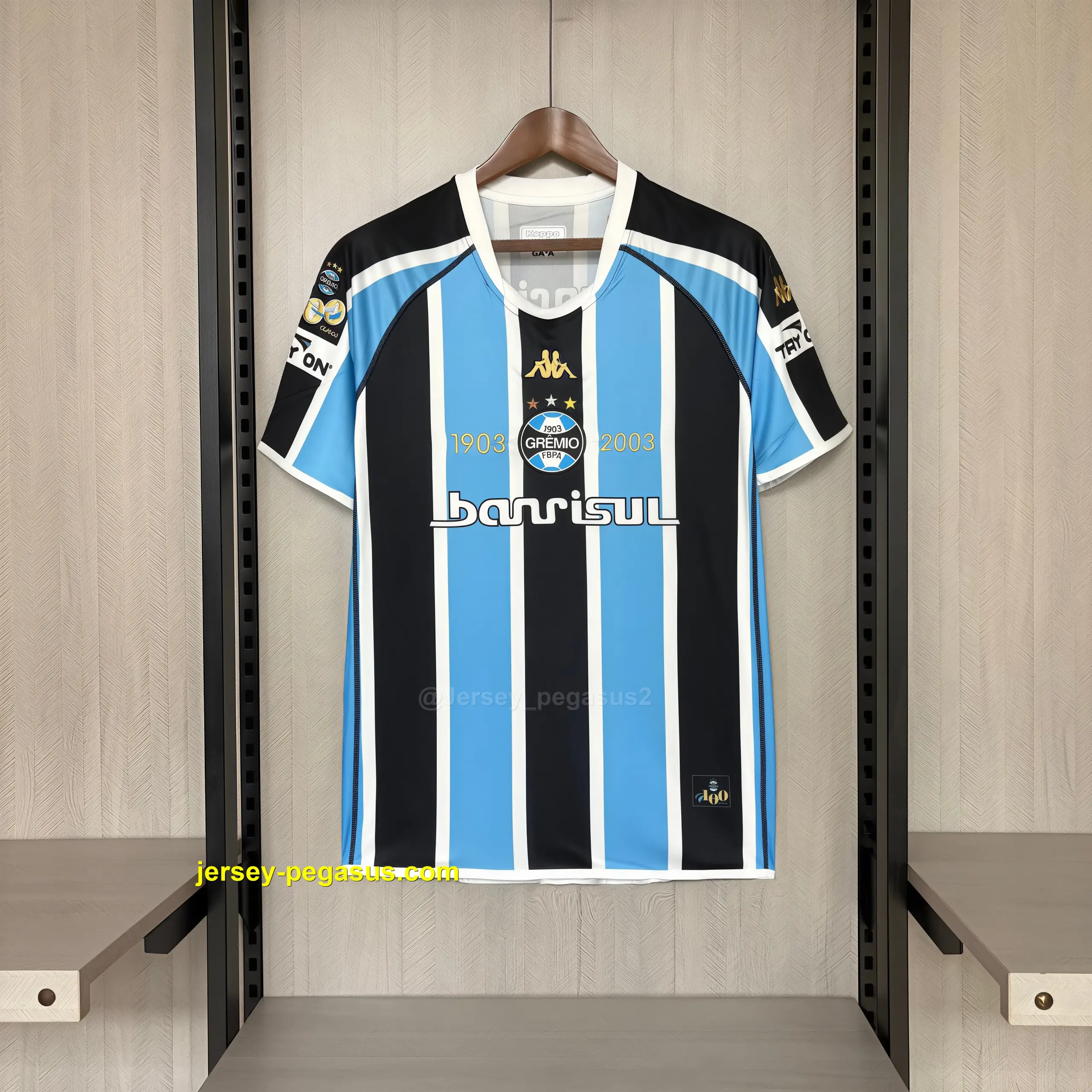 Retro 2003 Gremio 100th Anniversary Edition Jersey Retro 2003 Gremio 100th Anniversary Edition Jersey