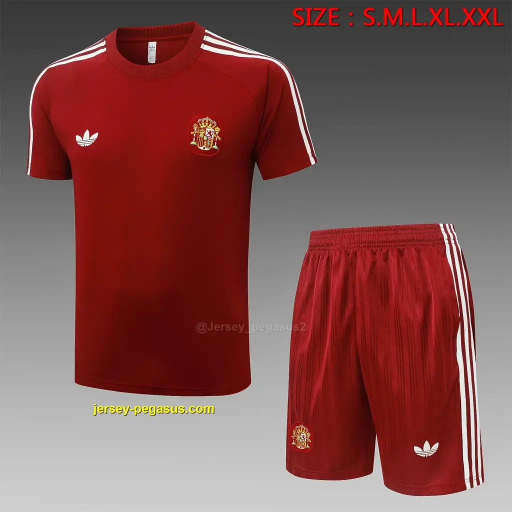 2627 short-sleeved Spanish maroon-Spain