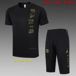 Short Sleeve 2223 Jordan Paris Black (with cropped pants)