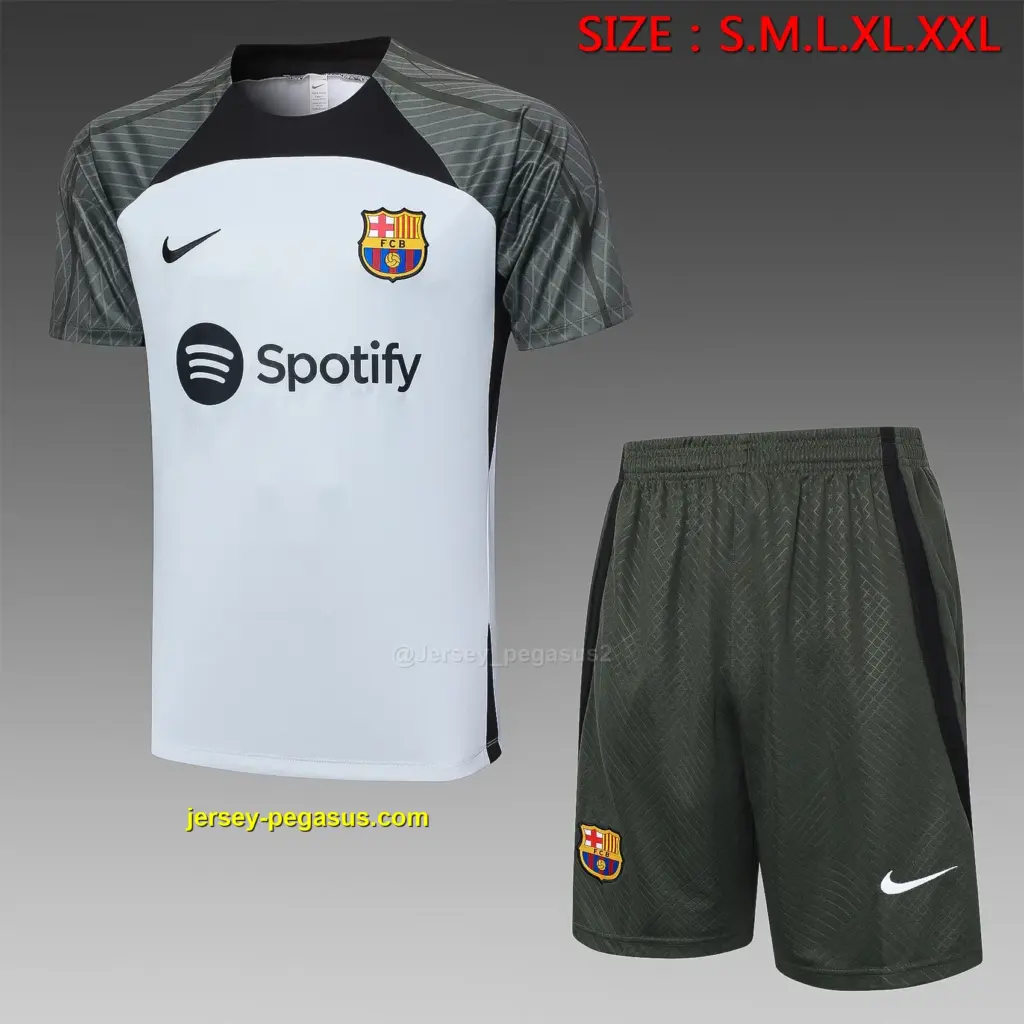 Short Sleeve 2324 Barcelona Light Gray