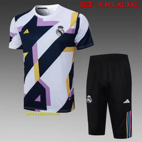 Short Sleeve 2324 Real Madrid White (Inkjet)