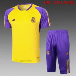Short Sleeve 2324 Real Madrid Yellow-Real Madrid