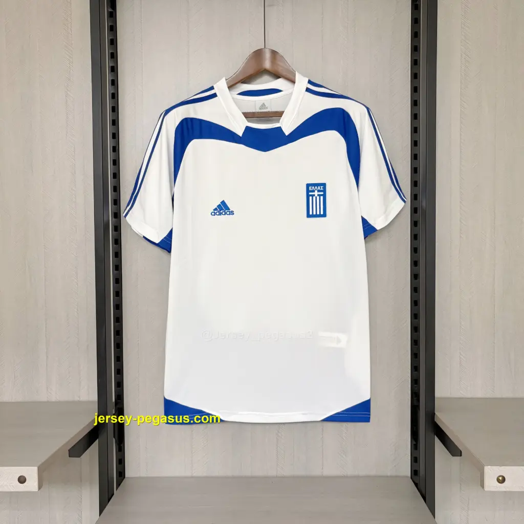 Retro 2004 Greece Away Jersey
