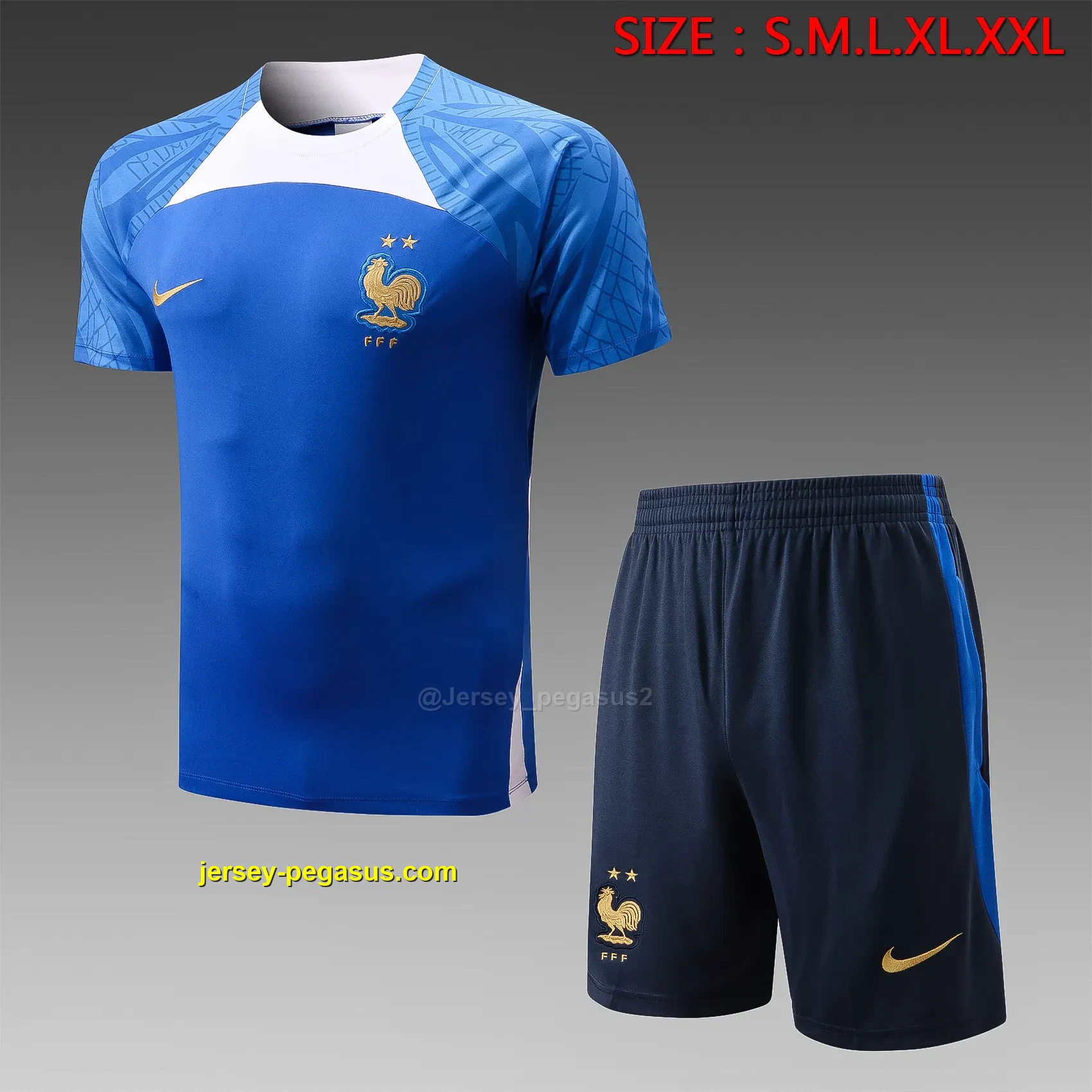 Short-sleeved 2223 French orchid (with five-length pants) Short-sleeved 2223 French orchid (with five-length pants)