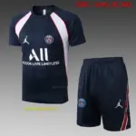 Short-sleeved 2223 Jordan Paris sapphire blue (white on the side) with cro