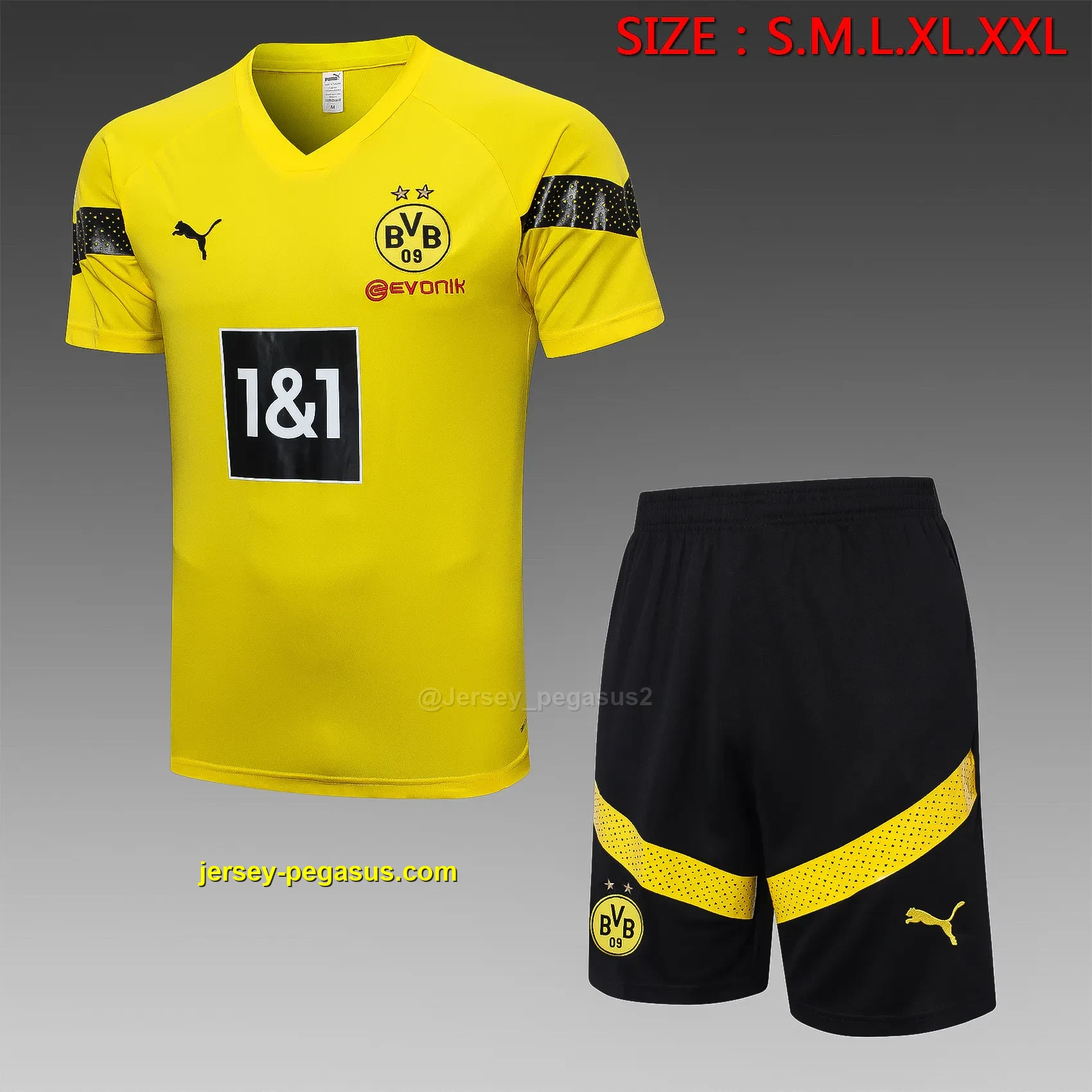 Short-sleeved 2223 special yellow (with five-length pants) Short-sleeved 2223 special yellow (with five-length pants)
