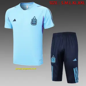 Short-sleeved 2324 Argentina light blue (with cropped pants)