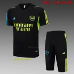 Short-sleeved 2324 Arsenal Black (with cropped pants)