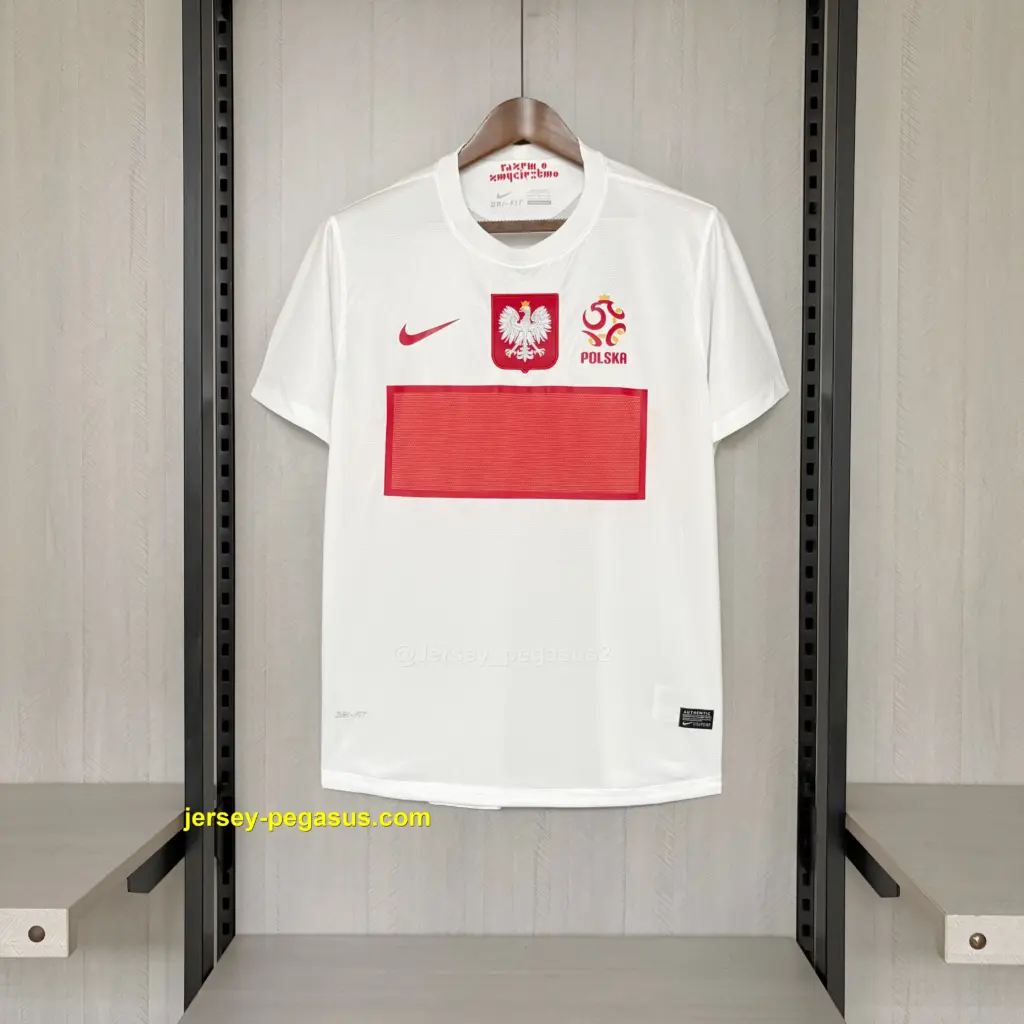 Retro 2012 Poland Home Jersey