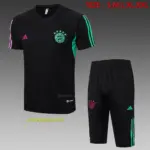 Short-sleeved 2324 Bayern black (with cropped pants)