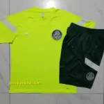 Short-sleeved 2324 Palmeiras fluorescent green (with cropped pants)