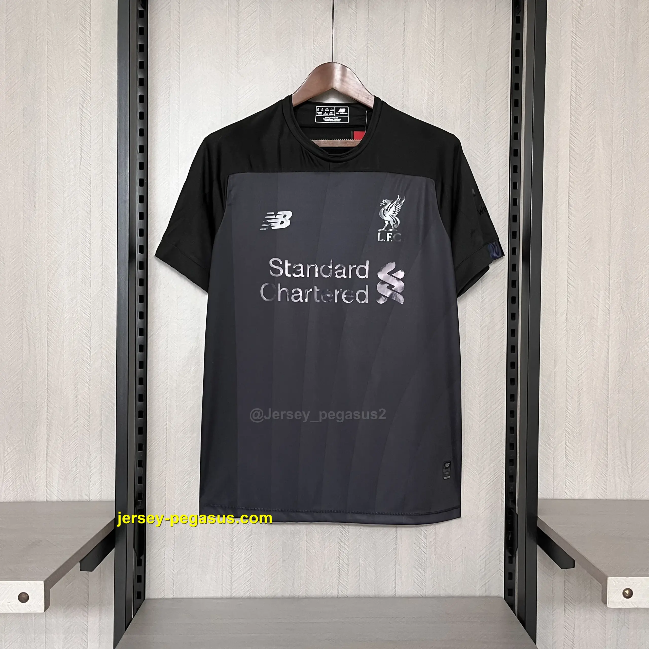 Retro 2019-20 LFC Special Edition Black Jersey Retro 2019-20 LFC Special Edition Black Jersey