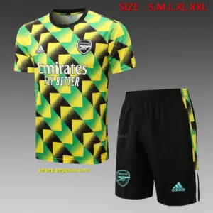 Short-sleeved Arsenal inkjet green (with cropped pants)