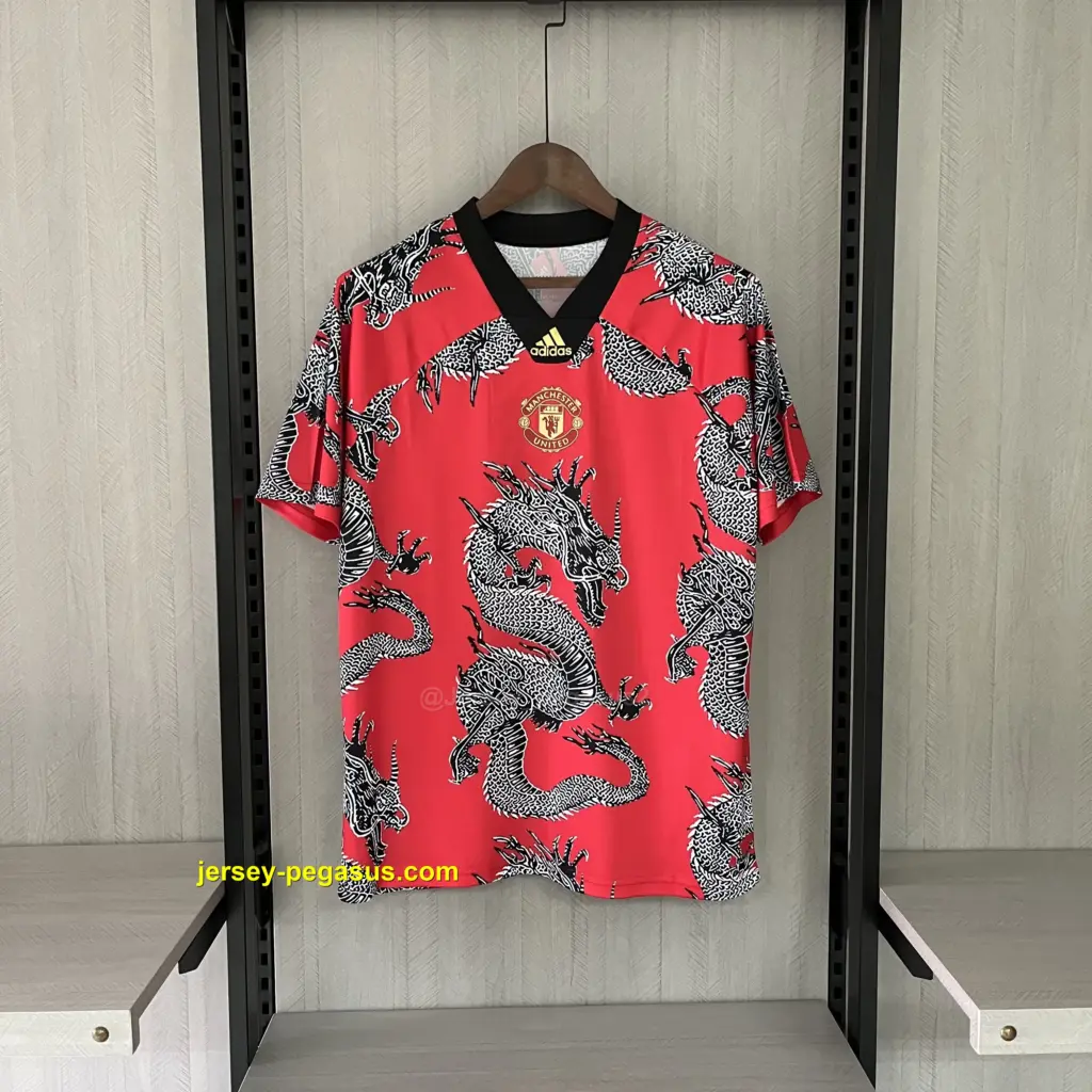 Retro 2019-20M-U Chinese Dragon Red