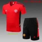 short-sleeved 2223 Manchester United red (with five-length pants)