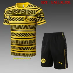 short-sleeved 2223 multi-color pad printing yellow (with five-length pants