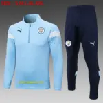 2223 Half La Manchester City Light Blue
