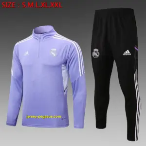 2223 Half Pull Real Madrid Light Purple