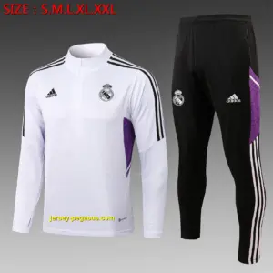 2223 Half Pull Real Madrid White
