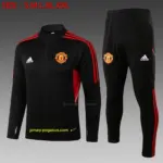 2223 half pull Manchester United black (red edge)