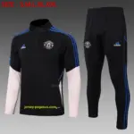 2223 half pull Manchester United black white sleeves