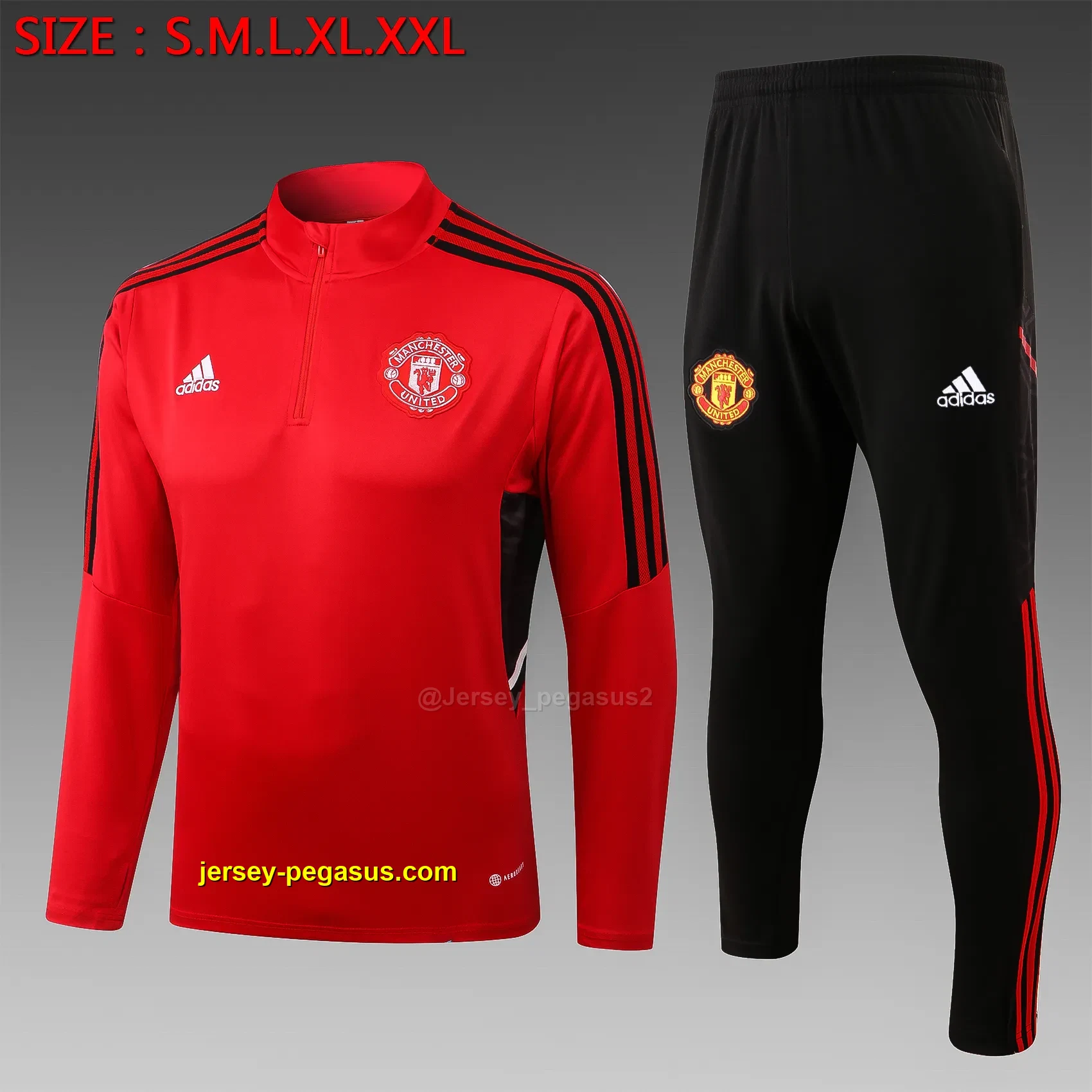 2223 half pull Manchester United red 2223 half pull Manchester United red