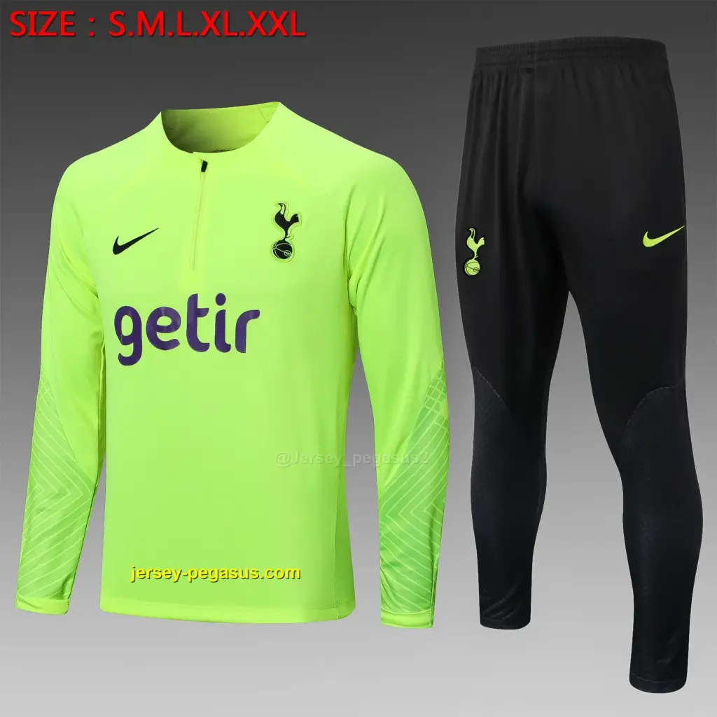 2223 half pull Tottenham fluorescent green
