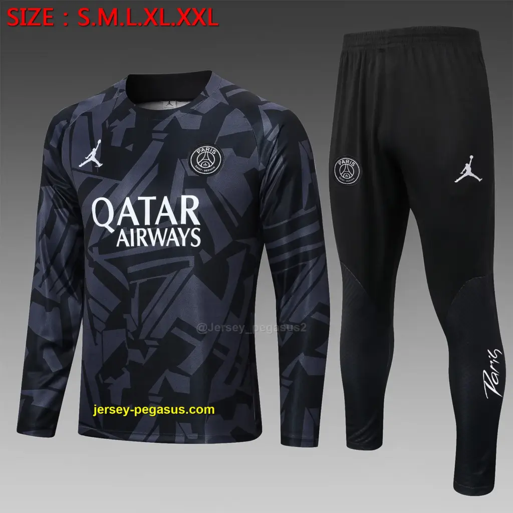 2223 round neck Jordan Paris dark gray