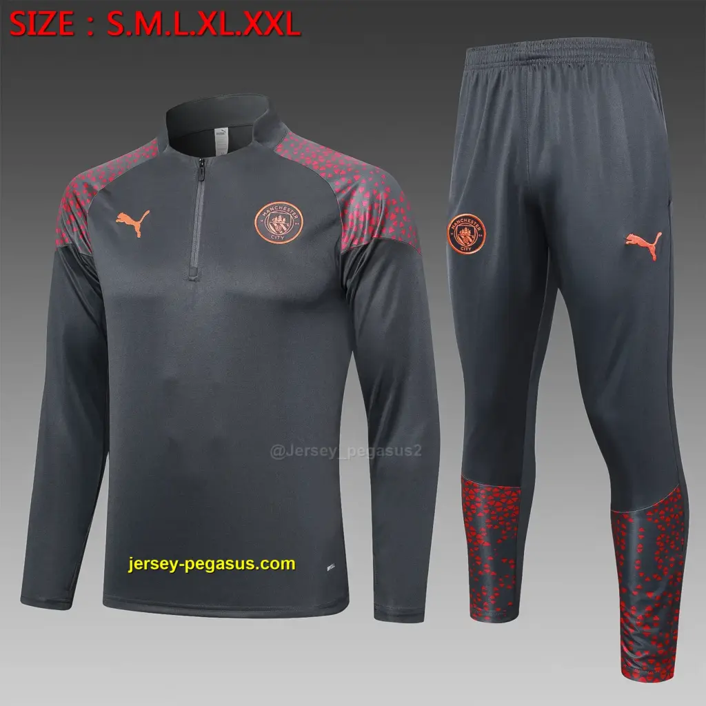 2324 Half La Manchester City Gray