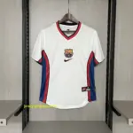 Retro Barcelona 1998-99 White Jersey