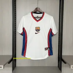 Retro Barcelona 1998-99 White Jersey