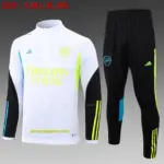 2324 Half Pull Arsenal White