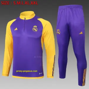 2324 Half Pull Real Madrid Purple-Real Madrid